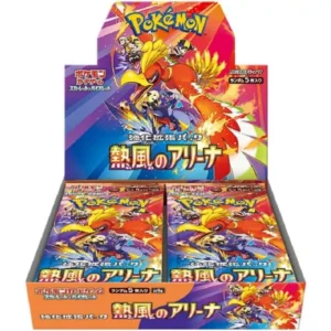Pokemon Card Game Scarlet & Violet Enhanced Expansion Pack Hot Wind Arena Booster Box (Japanese) - 30 Packs - pokemon cards