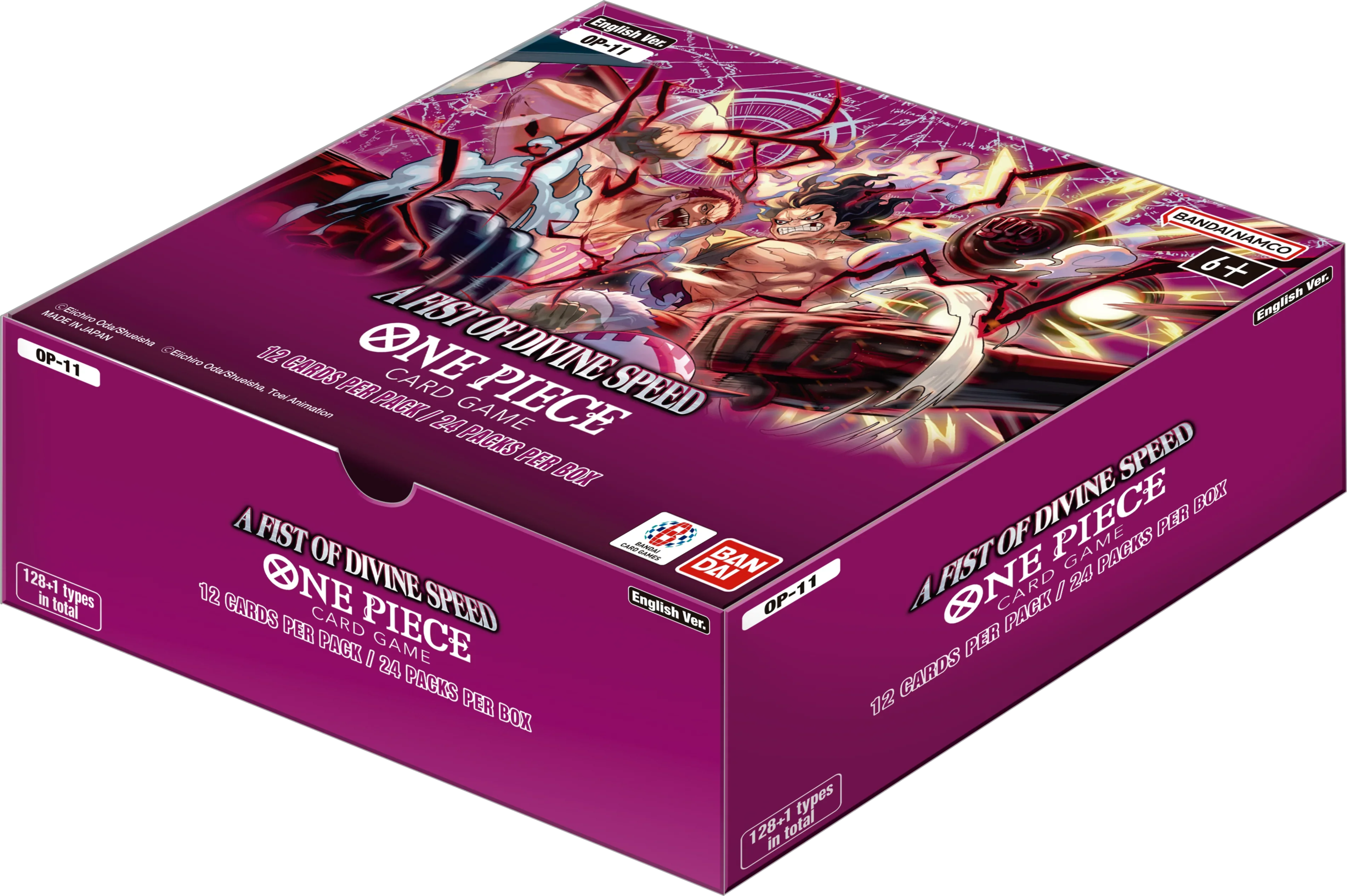 One Piece TCG - A Fist of Divine Speed (OP-11) - Display Case (12x Booster Boxes) - Image 3
