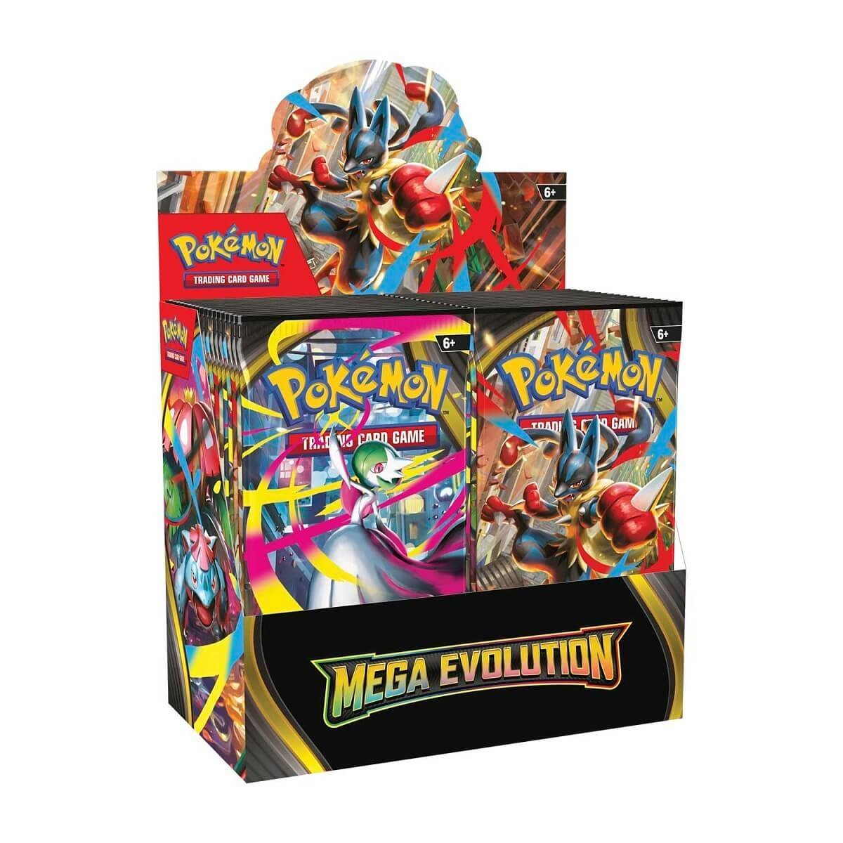 Pokémon TCG: Mega Evolution Enhanced Booster Display Box (36 Packs & 1 Promo Card) - pokemon cards