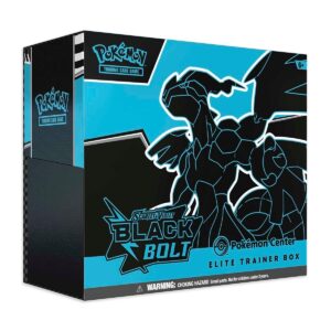Pokémon TCG: Scarlet & Violet-Black Bolt Pokémon Center Elite Trainer Box - pokemon cards