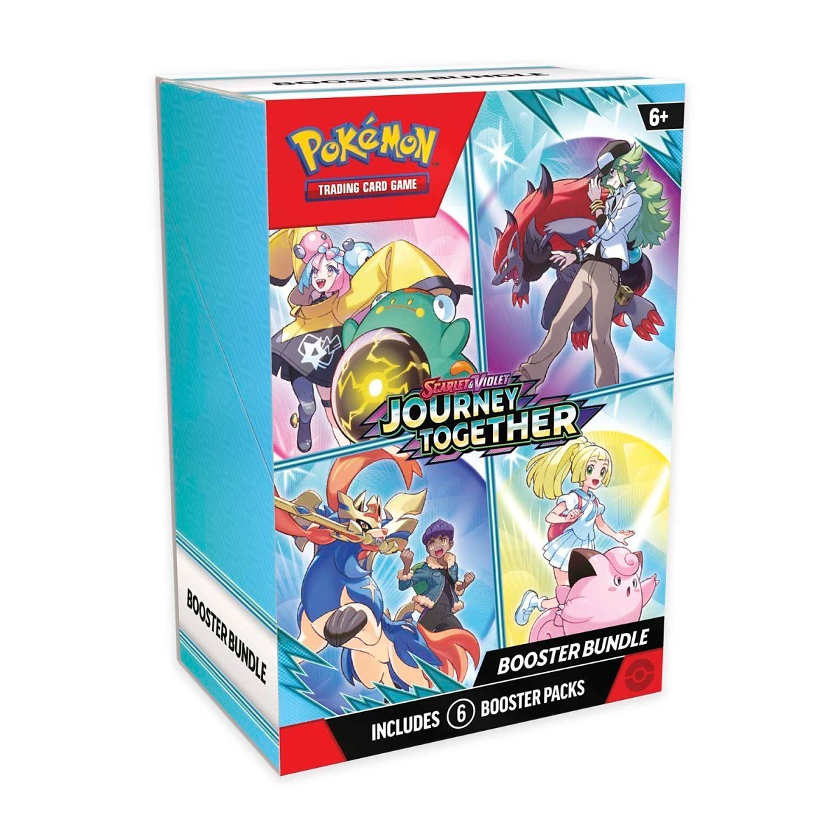 Pokémon TCG: Scarlet & Violet-Journey Together Booster Bundle (6 Packs) - pokemon cards