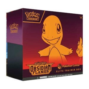 Pokémon TCG: Scarlet & Violet-Obsidian Flames Pokémon Center Elite Trainer Box - pokemon cards