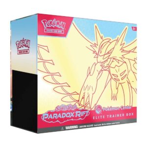 Pokémon TCG: Scarlet & Violet-Paradox Rift Pokémon Center Elite Trainer Box (Roaring Moon) - pokemon cards