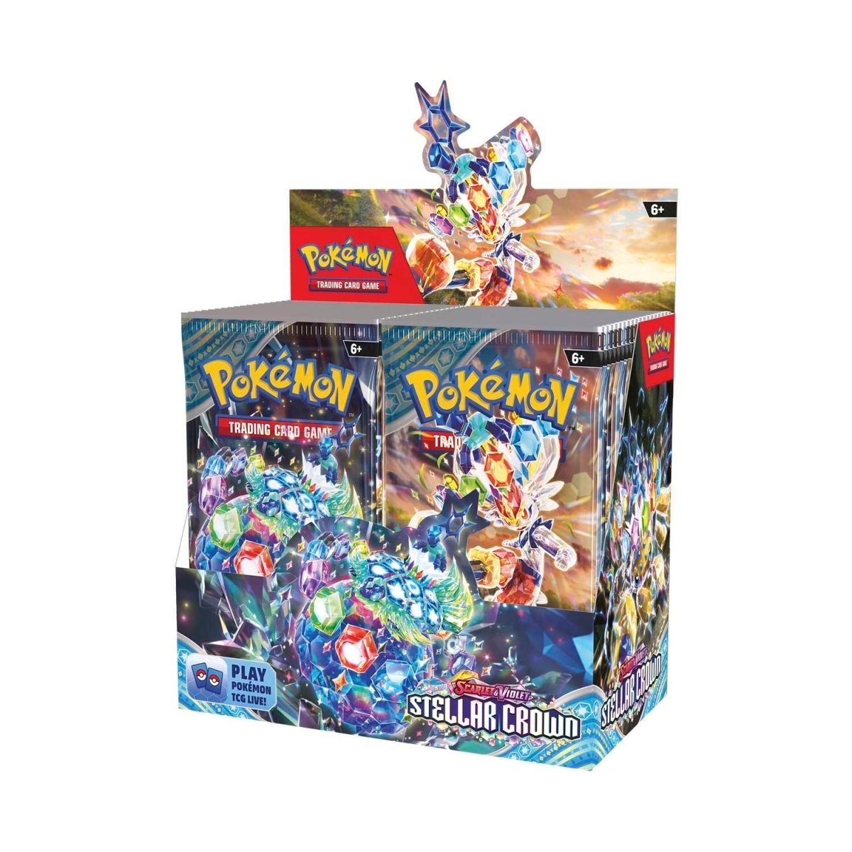 Pokémon TCG: Scarlet & Violet-Stellar Crown Booster Display Box (36 Packs) - pokemon cards