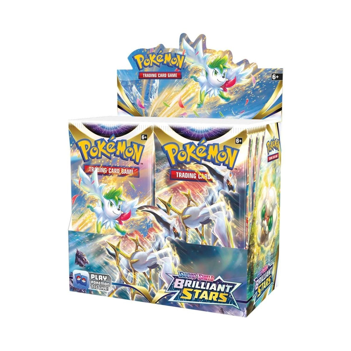 Pokémon TCG: Sword & Shield-Brilliant Stars Booster Display Box (36 Packs) - pokemon cards