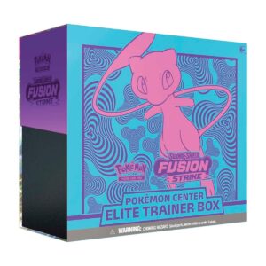 Pokémon TCG: Sword & Shield-Fusion Strike Pokémon Center Elite Trainer Box - pokemon cards