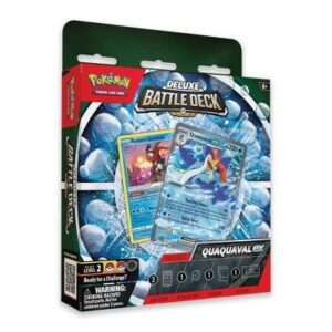 Pokémon Trading Card Game: Quaquaval ex Deluxe Battle Deck - pokemon cards